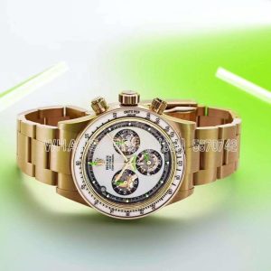 Rolex Daytona YG Best Edition YG/White Dial on YG Bracelet SA4130
