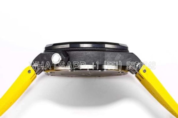 Audemars Piguet Royal Oak Diver Steel Case Yellow Dial Yellow Strap ETA - Image 6