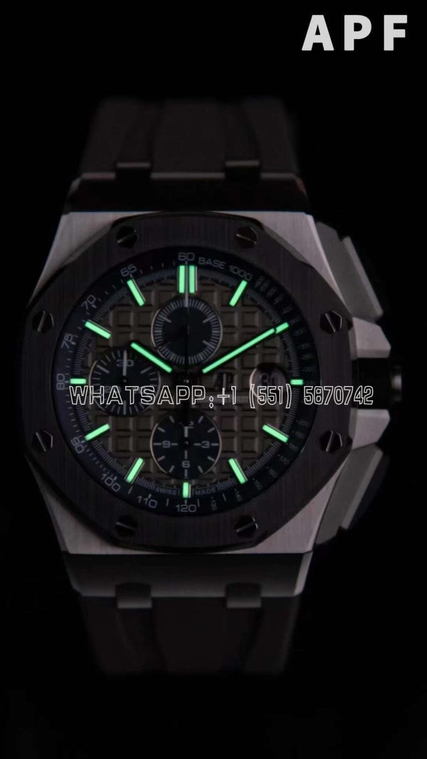 Audemars Piguet Royal Oak Offshore 26400IO Gray Panda Plate - Image 4