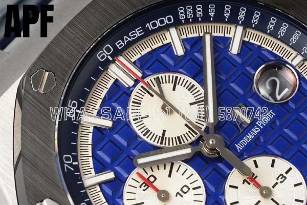Audemars Piguet Royal Oak Offshore 26401PO Blue Dial - Image 4