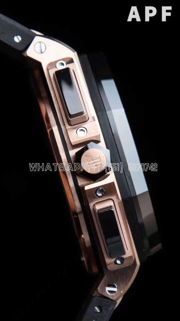 Audemars Piguet Royal Oak Offshore 44mm RG Gray Dial on Black Rubber Strap A3126 - Image 5