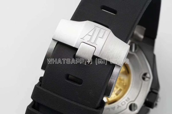 Audemars Piguet Royal Oak Offshore Diver 15707 Black Ceramic SA3120 - Image 6