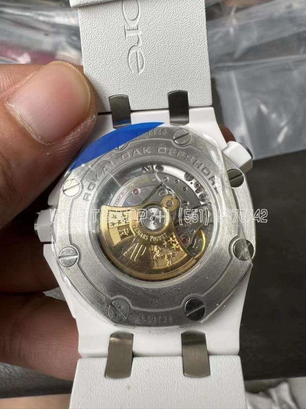 Audemars Piguet Royal Oak Offshore Diver 15707 White Ceramic SA3120 - Image 7
