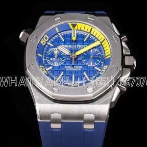 Audemars Piguet Royal Oak Offshore Diver 26703ST.OO.A027CA.01 JF SS Blue Dial Swiss 3124 JJF