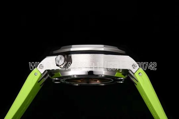 Audemars Piguet Royal Oak Offshore Diver Chrono 26703ST.OO.A038CA.01 SS Green Dial Swiss 3124 JJF - Image 6