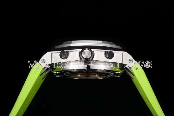 Audemars Piguet Royal Oak Offshore Diver Chrono 26703ST.OO.A038CA.01 SS Green Dial Swiss 3124 JJF - Image 7