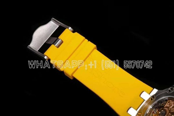Audemars Piguet Royal Oak Offshore Diver Chrono 26703ST.OO.A051CA.01 SS Yellow Dial Swiss 3124 JJF - Image 7