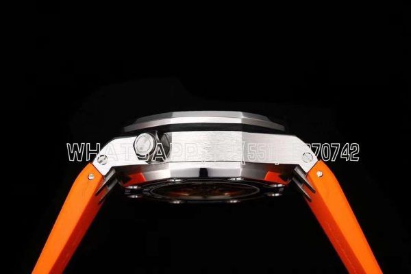 Audemars Piguet Royal Oak Offshore Diver Chrono 26703ST.OO.A070CA.01 SS Orange Dial Swiss 3124 JJF - Image 6