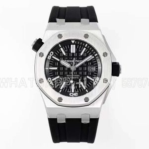 Audemars Piguet Royal Oak Offshore Diver Steel 15703 with Rubber Strap