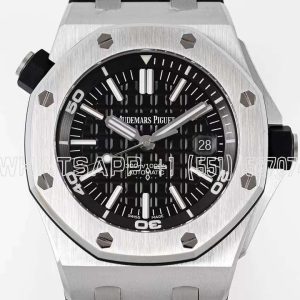 Audemars Piguet Royal Oak Offshore Diver Steel 15703 with Rubber Strap