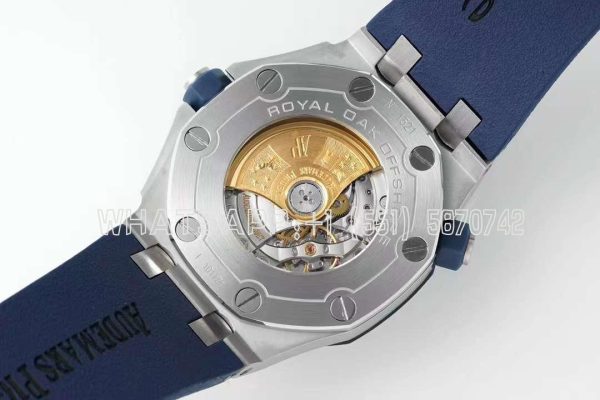 Audemars Piguet Royal Oak Offshore Diver Steel Blue Dial 15710ST SIHH - Image 9