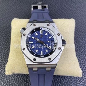 Audemars Piguet Royal Oak Offshore Diver Steel Blue Dial 15720ST