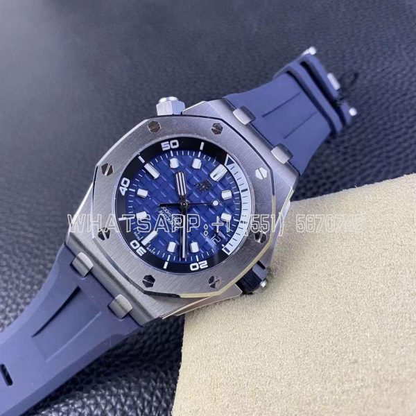Audemars Piguet Royal Oak Offshore Diver Steel Blue Dial 15720ST