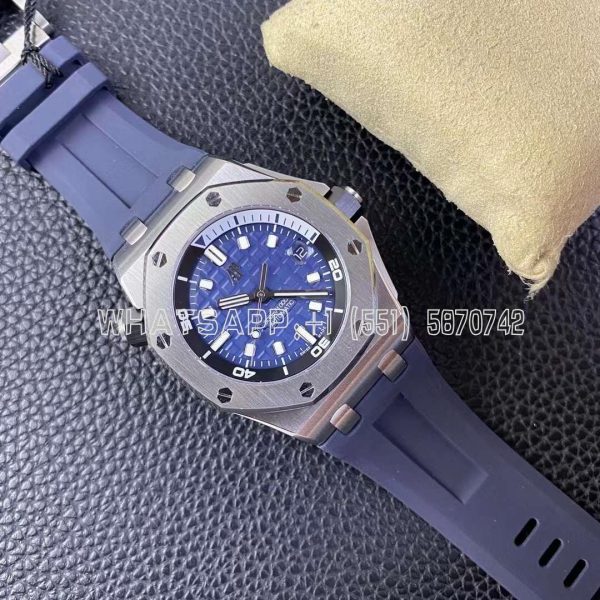 Audemars Piguet Royal Oak Offshore Diver Steel Blue Dial 15720ST