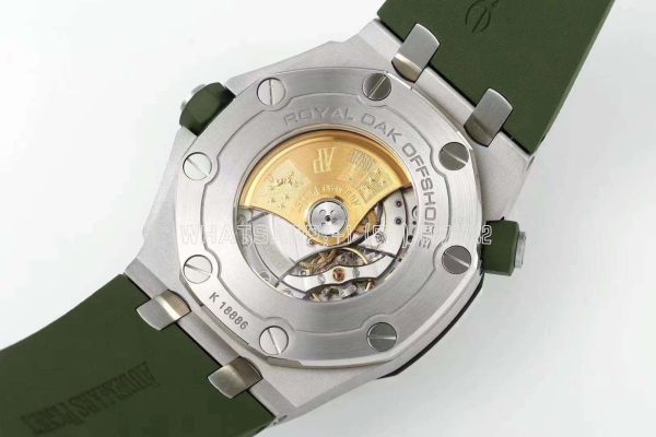 Audemars Piguet Royal Oak Offshore Diver Steel Khaki Dial 15710ST - Image 8