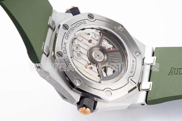 Audemars Piguet Royal Oak Offshore Diver Steel Khaki Dial Ref. 15720ST - Image 8