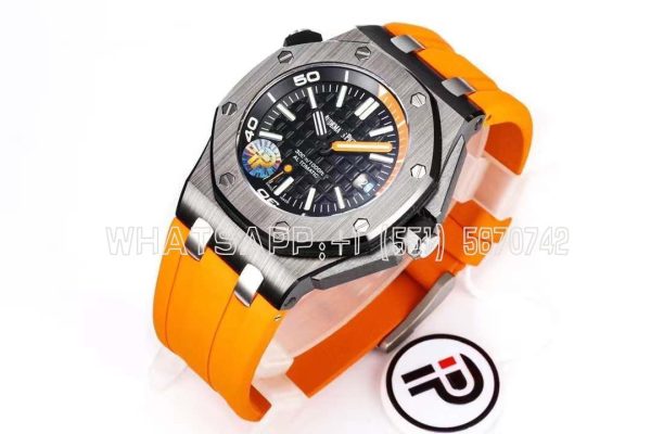 Audemars Piguet Royal Oak Offshore Diver Steel Orange Dial 15710ST SIHH 2017