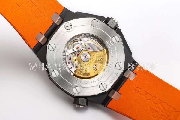 Audemars Piguet Royal Oak Offshore Diver Steel Orange Dial 15710ST SIHH 2017 - Image 7