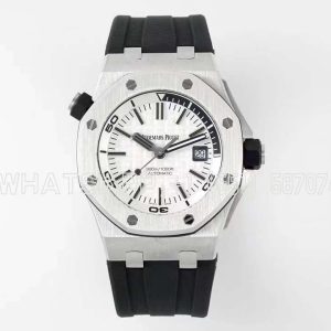 Audemars Piguet Royal Oak Offshore Diver Steel White Dial