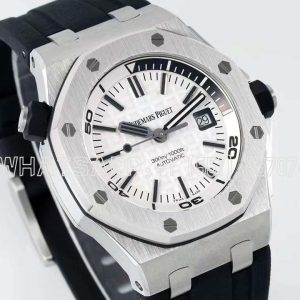 Audemars Piguet Royal Oak Offshore Diver Steel White Dial