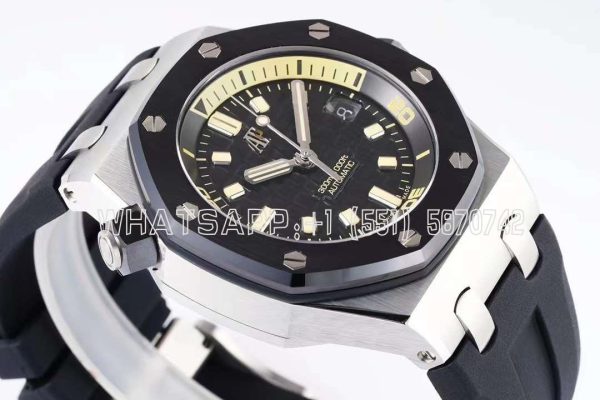 Audemars Piguet Royal Oak Offshore Diver White Gold Black Dial Ref. 15720CN