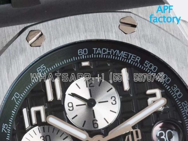 Audemars Piguet Royal Oak Offshore Khaki Dial Ref. 26238ST - Image 4