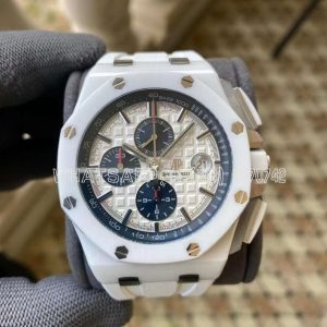 Audemars Piguet Royal Oak Offshore Novelty 44 in White Ceramic 26402CB