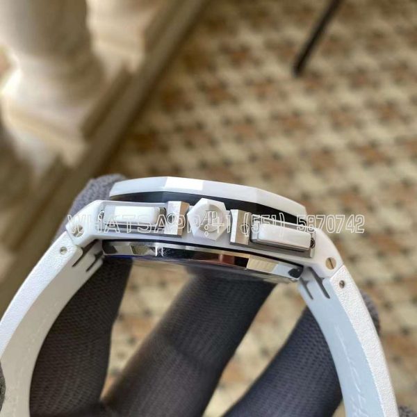 Audemars Piguet Royal Oak Offshore Novelty 44 in White Ceramic 26402CB - Image 7