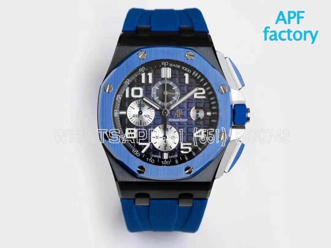 Audemars Piguet Royal Oak Offshore Novelty 44mm Blue Dial Ref. 26405CE