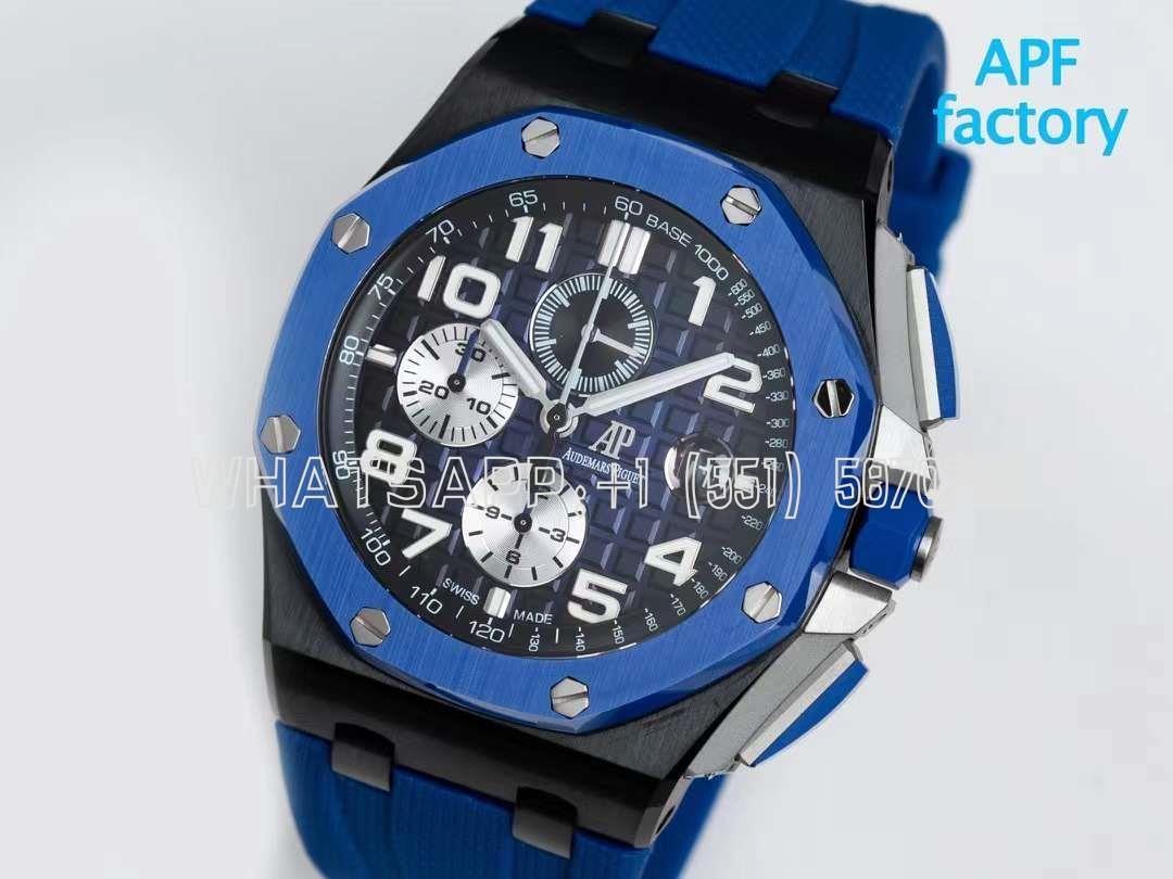 Audemars Piguet Royal Oak Offshore Novelty 44mm Blue Dial Ref. 26405CE