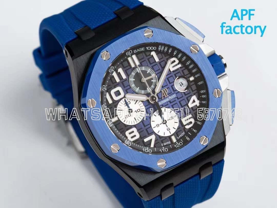 Audemars Piguet Royal Oak Offshore Novelty 44mm Blue Dial Ref. 26405CE