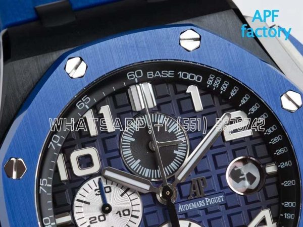 Audemars Piguet Royal Oak Offshore Novelty 44mm Blue Dial Ref. 26405CE - Image 4