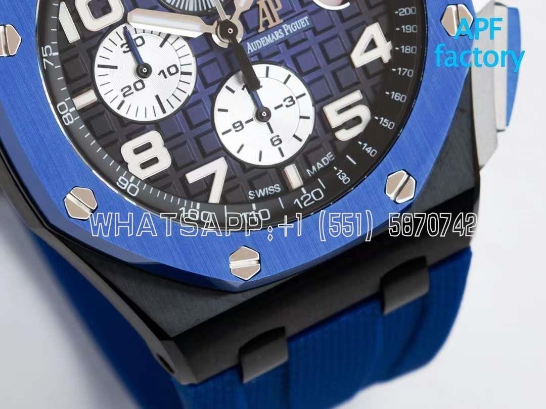Audemars Piguet Royal Oak Offshore Novelty 44mm Blue Dial Ref. 26405CE - Image 5