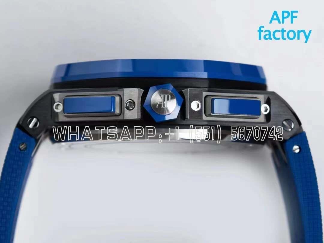 Audemars Piguet Royal Oak Offshore Novelty 44mm Blue Dial Ref. 26405CE - Image 6