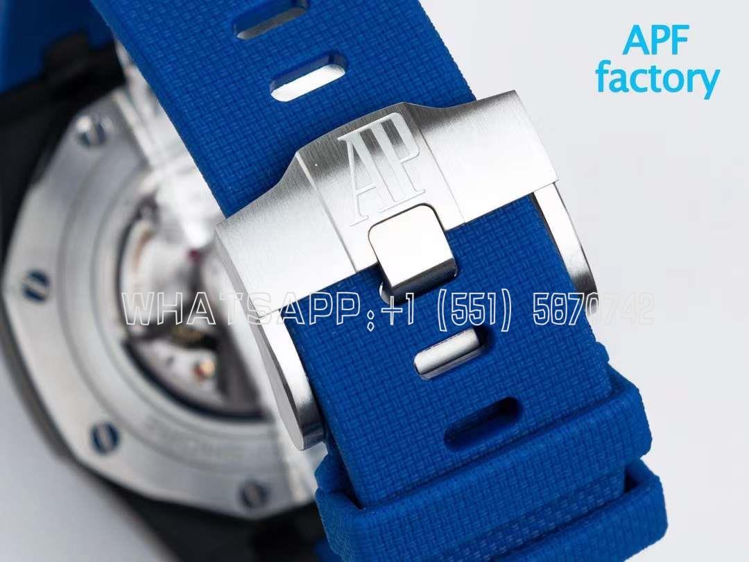 Audemars Piguet Royal Oak Offshore Novelty 44mm Blue Dial Ref. 26405CE - Image 7