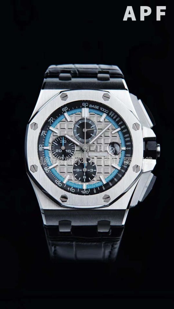 Audemars Piguet Royal Oak Offshore Novelty 44mm Grey Dial in Steel