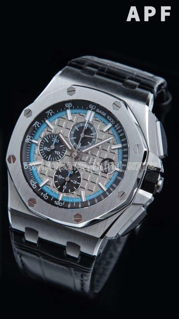 Audemars Piguet Royal Oak Offshore Novelty 44mm Grey Dial in Steel