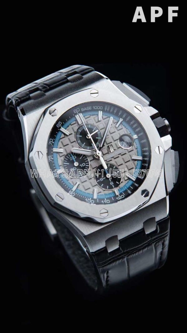 Audemars Piguet Royal Oak Offshore Novelty 44mm Grey Dial in Steel