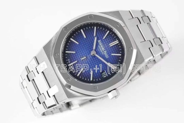 Audemars Piguet Royal Oak 15202 39mm Smoked Blue Dial