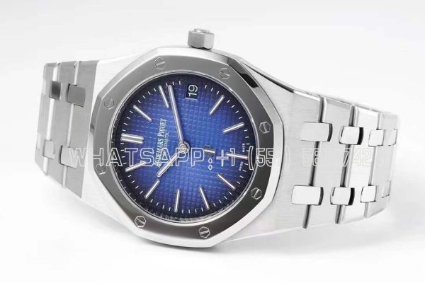 Audemars Piguet Royal Oak 15202 39mm Smoked Blue Dial