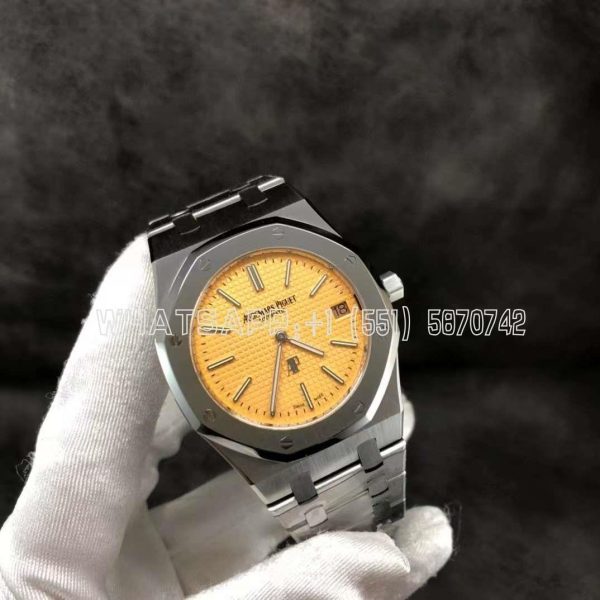 Audemars Piguet Royal Oak 15202 39mm Yellow Dial