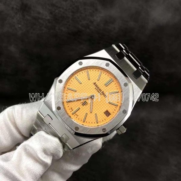 Audemars Piguet Royal Oak 15202 39mm Yellow Dial