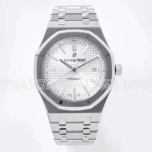 Audemars Piguet Royal Oak 15400 41mm Steel White Dial