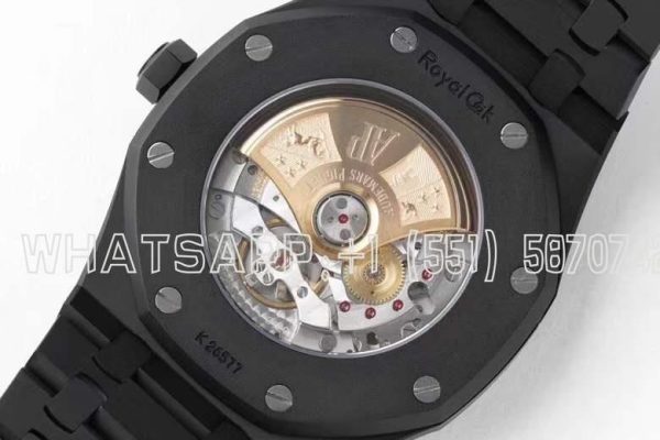 Audemars Piguet Royal Oak 15400 Black Dial in PVD - Image 8