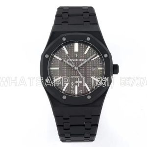 Audemars Piguet Royal Oak 15400 Grey Dial in PVD