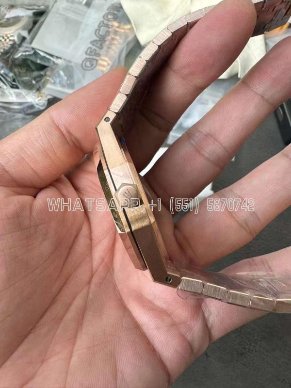 Audemars Piguet Royal Oak 15407OR Rose Gold Skeleton Dial THB Factory - Image 6