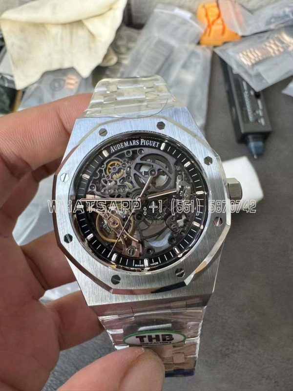 Audemars Piguet Royal Oak 15407ST Skeleton Dial THB Factory
