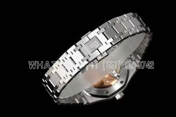 Audemars Piguet Royal Oak 15451ST 37mm Gray Dial in Steel - Image 8