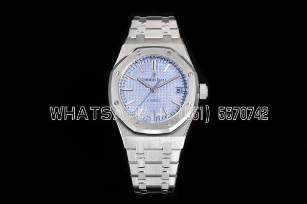 Audemars Piguet Royal Oak 15451ST 37mm Ice Blue Dial in Steel