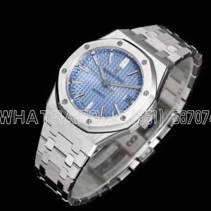 Audemars Piguet Royal Oak 15451ST 37mm Ice Blue Dial in Steel